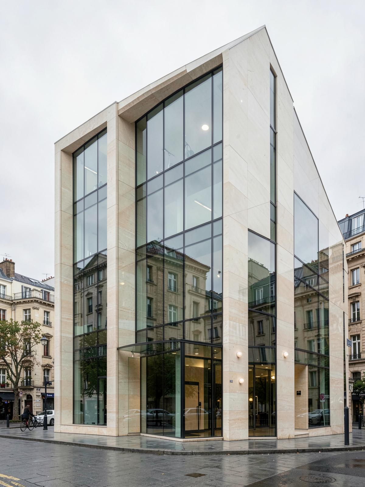 Contemporary international office architecture